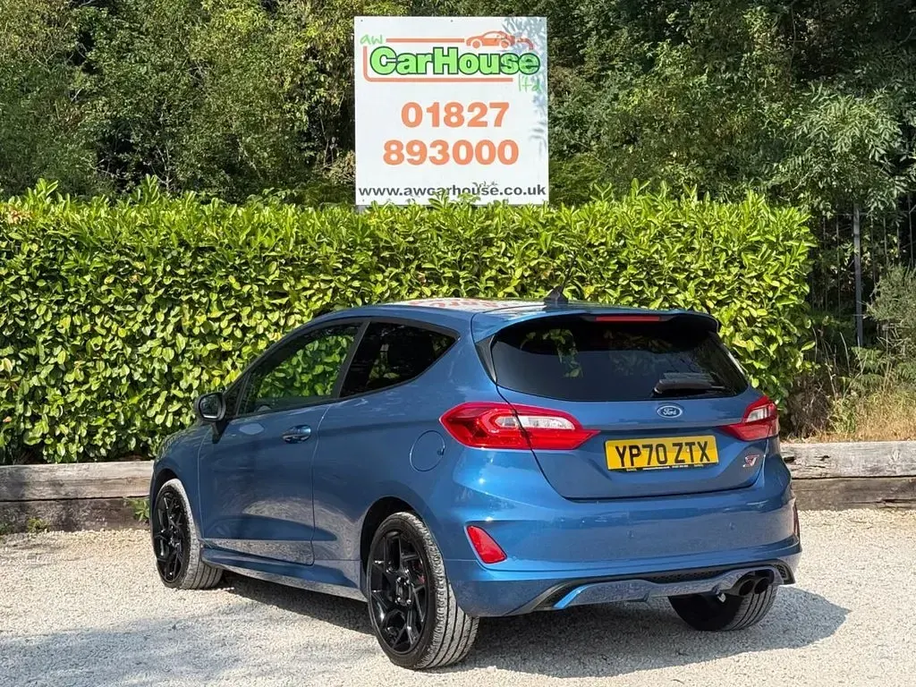 Used Ford Fiesta ST 200 HP (147 kW) 2020 Blue Hatchback