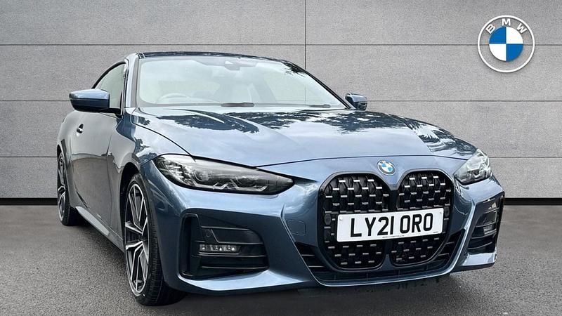 Used BMW 420 M Sport 190 HP (139 kW) 2021 Blue Coupe