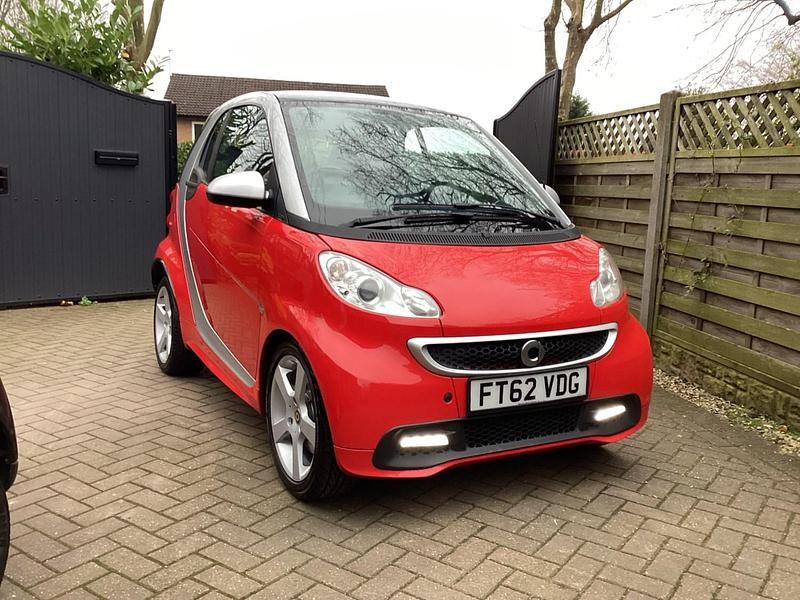 Used Smart ForTwo Coupé Passion 54 HP (39 kW) 2013 Red Coupe