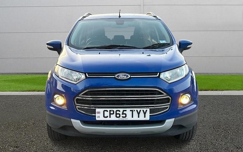 Used Ford Ecosport Titanium 95 HP (69 kW) 2016 Blue SUV