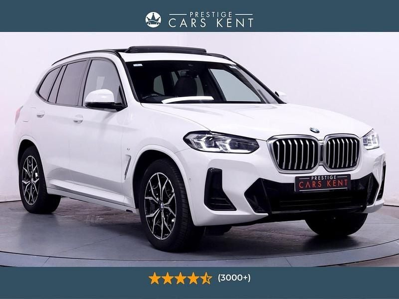 White Used 2021 BMW X3 M Sport SUV | £31,850 (A bit pricey) - Image 1/4