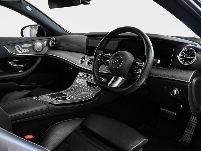 Used Mercedes E400 AMG line 2022 Grey Coupe