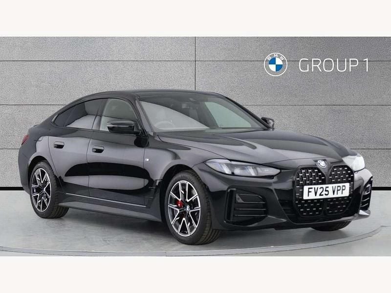 Black Used 2025 BMW 420 M Sport Coupe | £38,990 (Good price) - Image 1/4