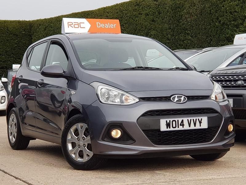 Grey metallic Used 2014 Hyundai i10 SE Hatchback | £8,995 (Expensive) - Image 1/4