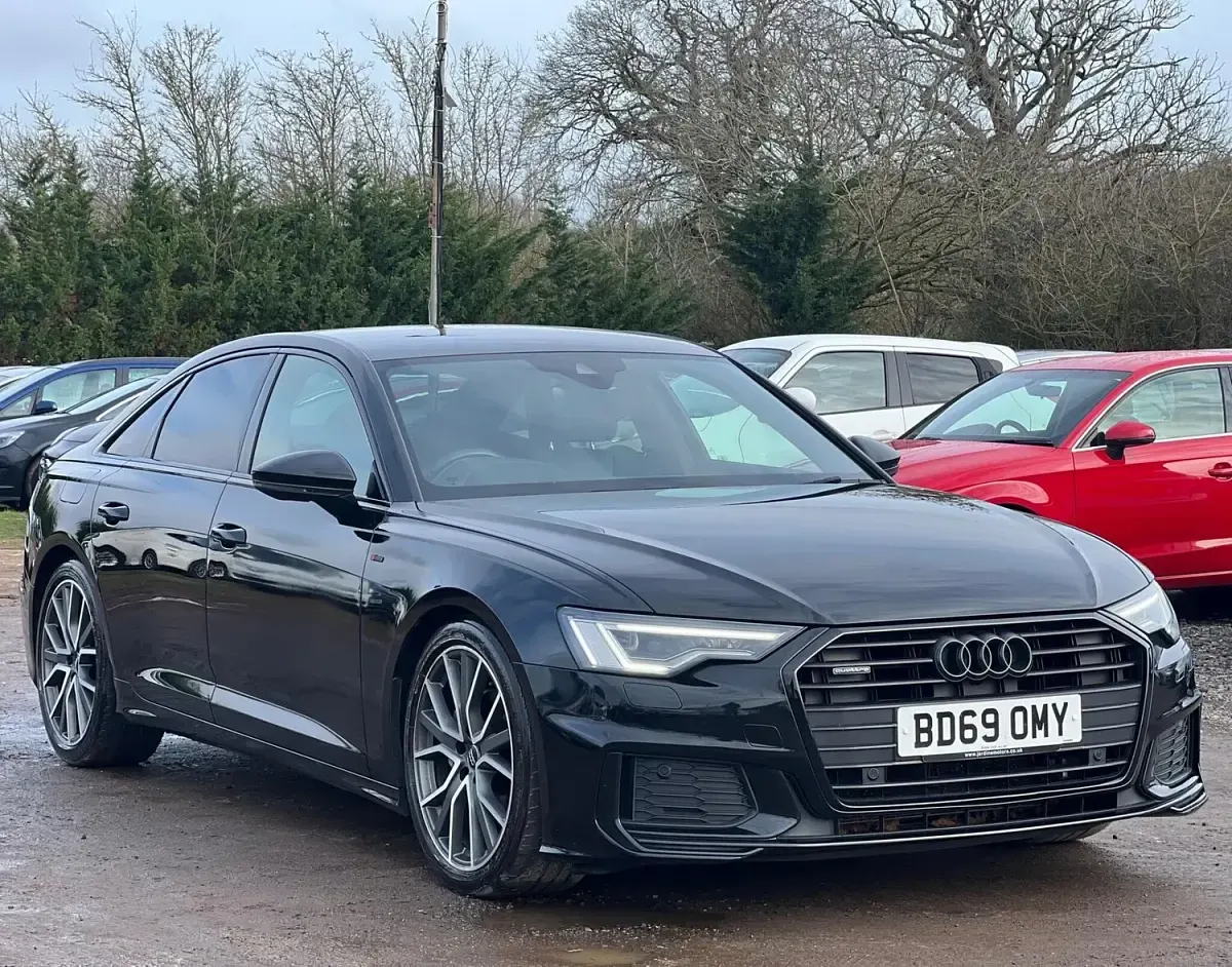 Used Audi A6 Black Edition 204 HP (150 kW) 2019 Black Sedan