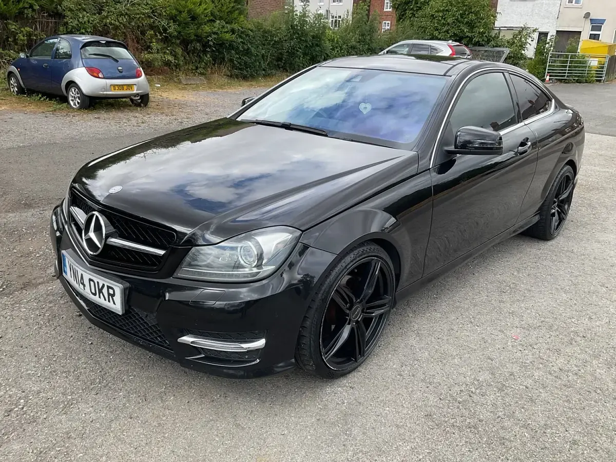 Used Mercedes C250 Sport Edition 2014 Black Coupe