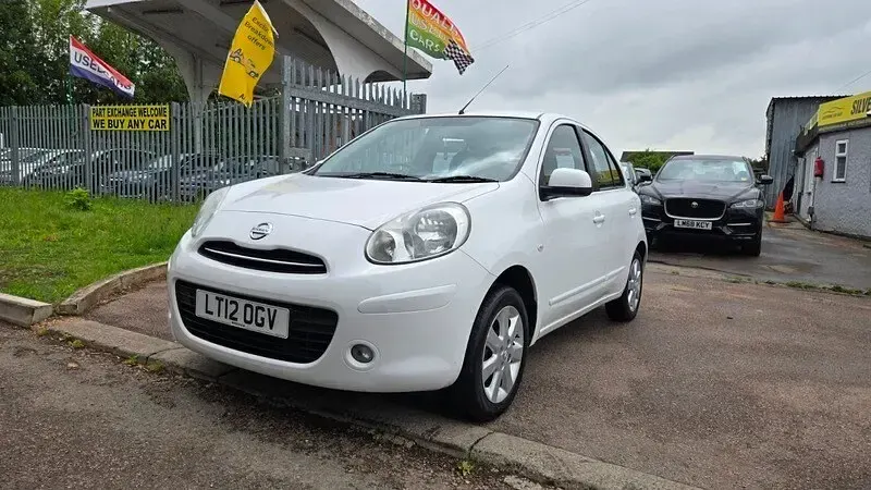 Used Nissan Micra Acenta 80 HP (58 kW) 2012 White Hatchback