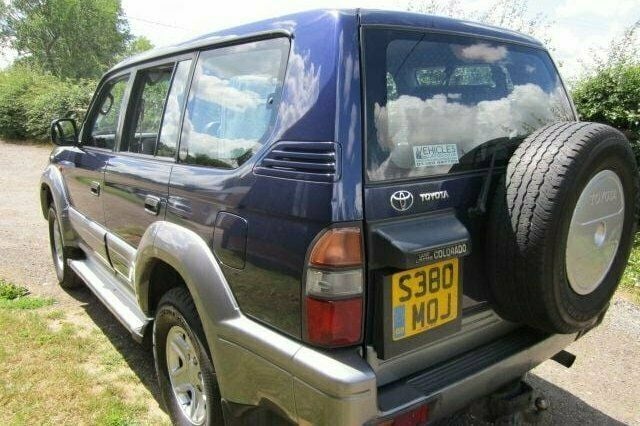 Used Toyota Land Cruiser 123 HP (90 kW) 1999 SUV