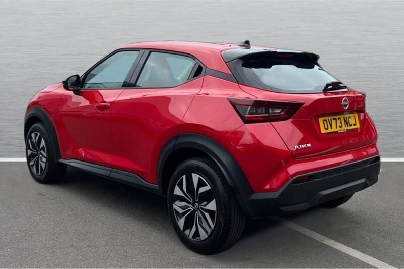 Used Nissan Juke Acenta 114 HP (83 kW) 2023 Red  SUV
