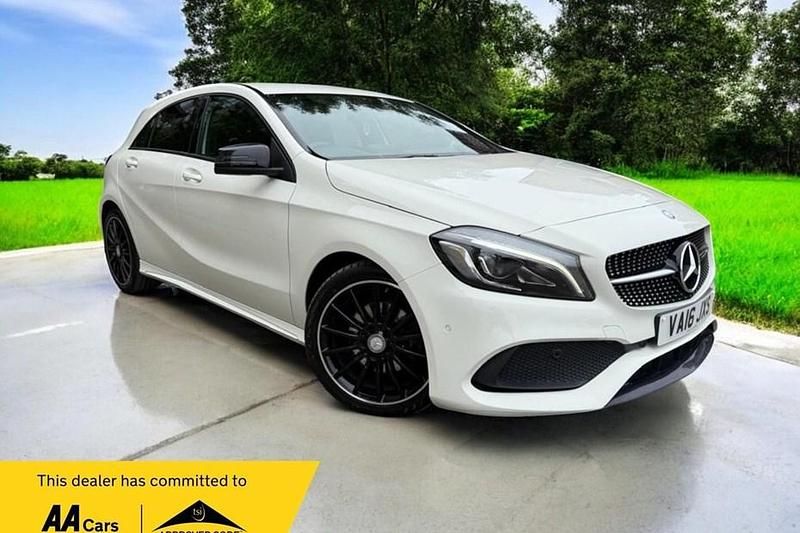 White Used 2016 Mercedes A200 AMG Line Premium Hatchback | £11,295 (Fair price) - Image 1/1