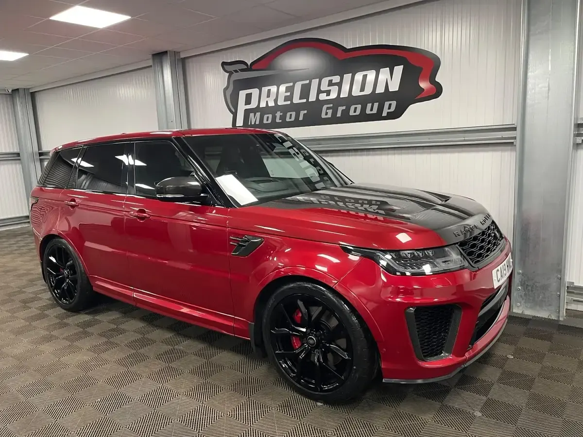 Used Land Rover Range Rover Sport SVR 2019 Red SUV