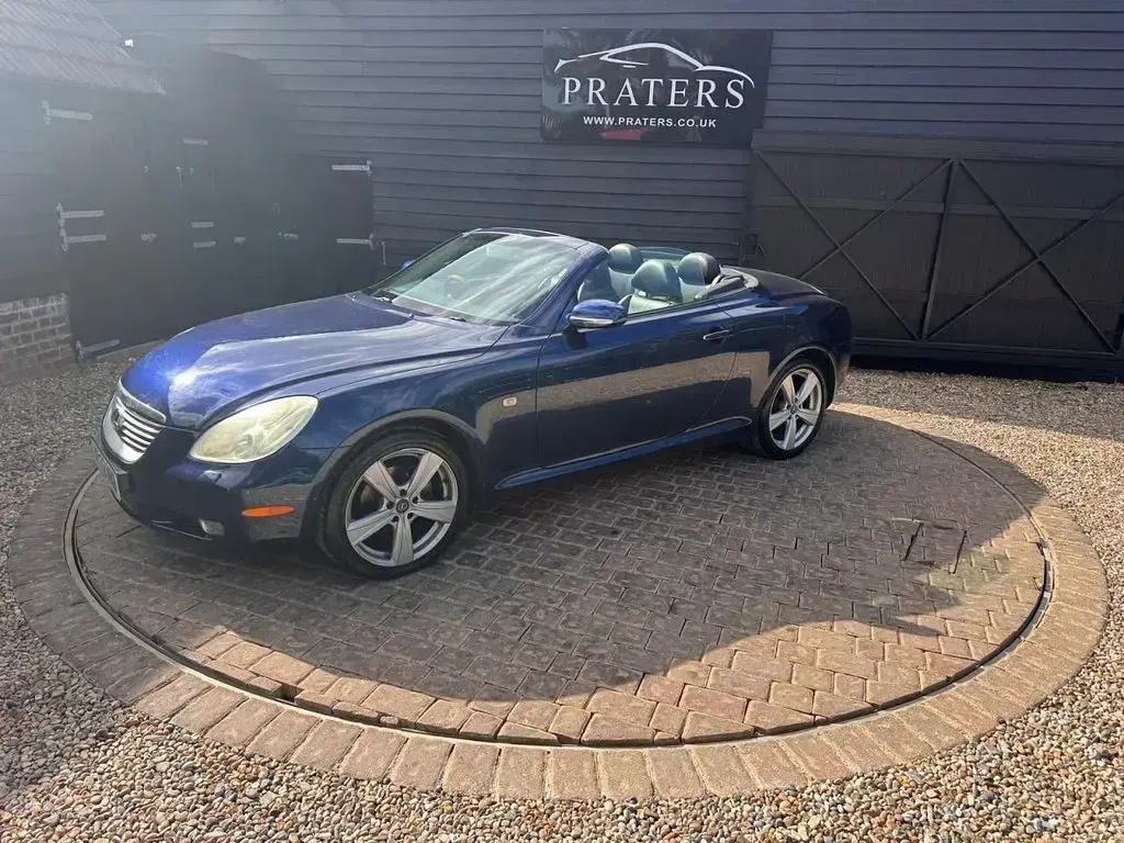 Used Lexus SC430 282 HP (207 kW) 2002 Blue Cabriolet
