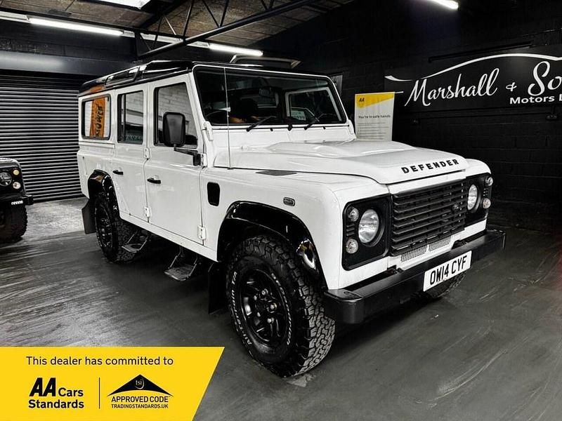 Used Land Rover Defender 2014 White Estate