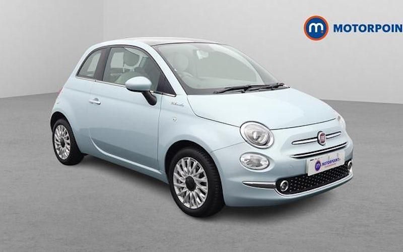 Green Used 2022 Fiat 500 Dolcevita Hatchback | £10,099 (Fair price) - Image 1/4