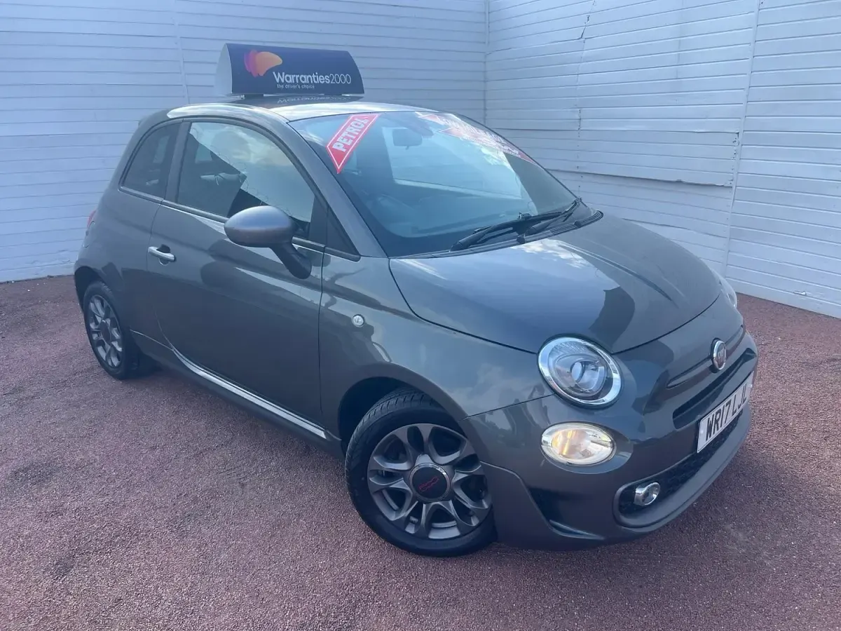 Used Fiat 500 S 69 HP (50 kW) 2017 Grey Hatchback