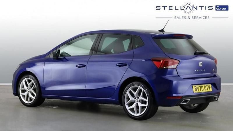 Used Seat Ibiza FR 94 HP (69 kW) 2020 Blue Hatchback