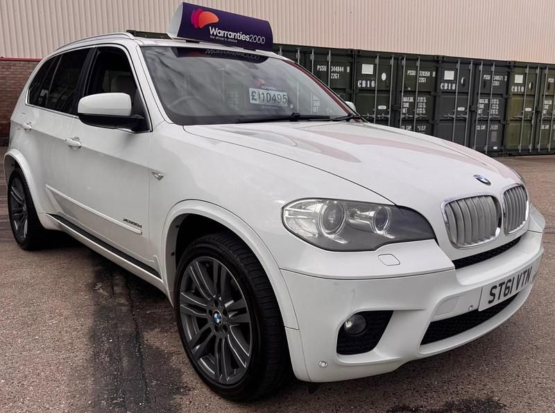White Used 2011 BMW X5 M Sport SUV | £10,495 (Good price) - Image 1/4