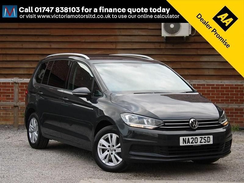 Grey Used 2020 VW Touran SE MPV | £16,995 (Good price) - Image 1/4