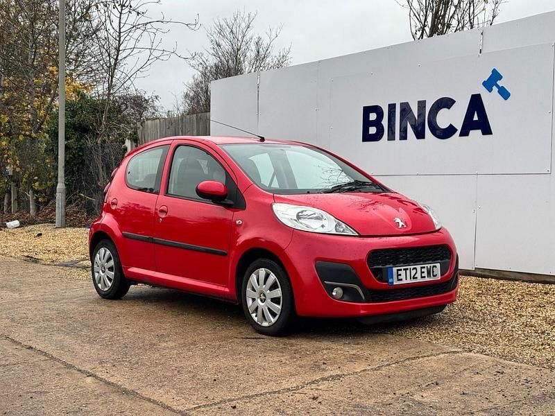 Red Used 2012 Peugeot 107 Active Hatchback | £3,230 (Fair price) - Image 1/4