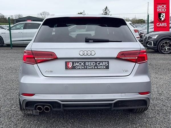 Used Audi A3 S-Line 150 HP (110 kW) 2017 Silver Hatchback