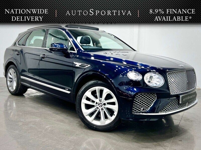 Blue Used 2021 Bentley Bentayga SUV | £105,990 - Image 1/3