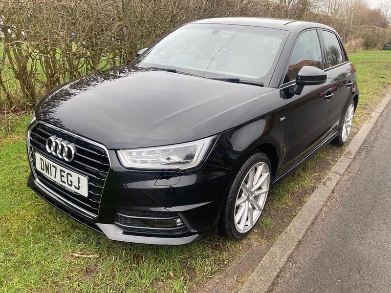 Used Audi A1 S-Line 2017 Black Hatchback