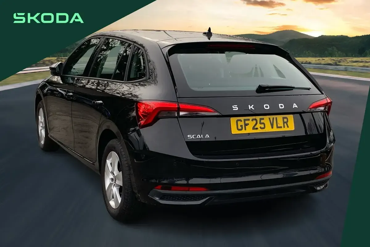 Used Skoda Scala SE 113 HP (83 kW) 2025 Black Hatchback