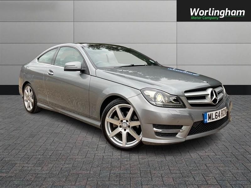 Silver Used 2014 Mercedes C250 Sport Edition Coupe | £9,995 (Good price) - Image 1/4