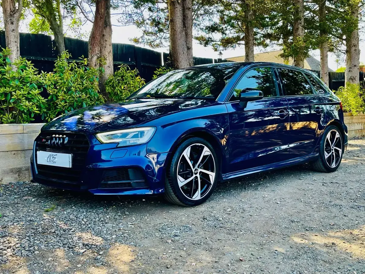 Used Audi S3 Sportback Black Edition 2020 Blue Hatchback