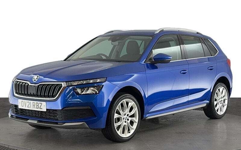 Blue Used 2021 Skoda Kamiq SE L SUV | £14,920 (Good price) - Image 1/4