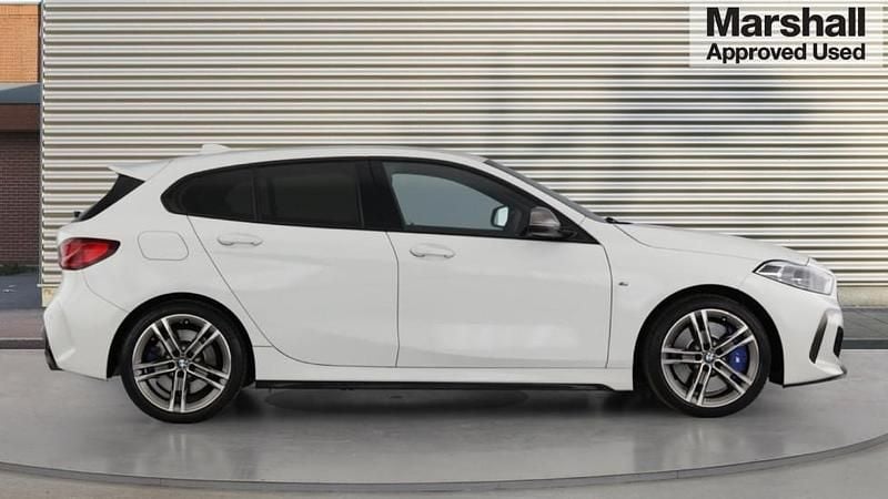 Used BMW M135 Comfort Edition 306 HP (225 kW) 2020 White Hatchback