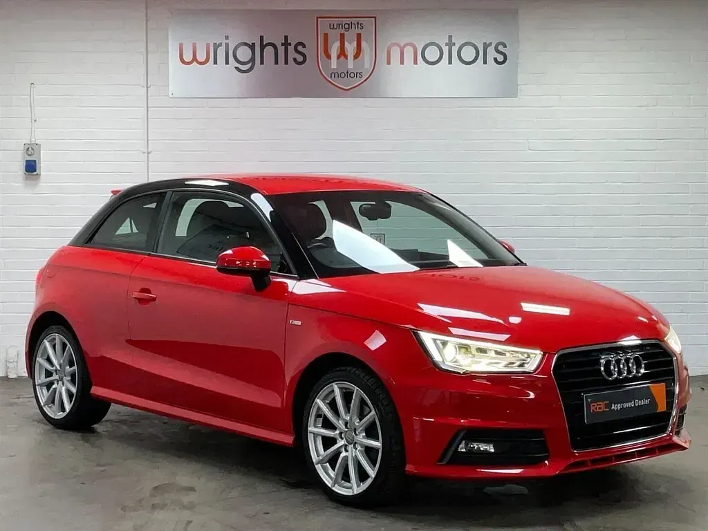 Used Audi A1 S-Line 2015 Red Hatchback