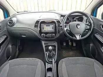 Used Renault Captur Dynamique 90 HP (66 kW) 2016 Blue SUV