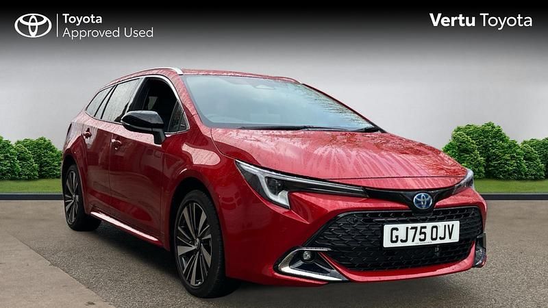 Red New 2025 Toyota Corolla Design Estate | £27,820 (Fair price) - Image 1/3
