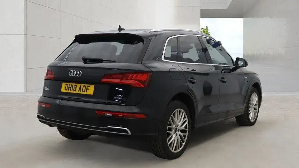Used Audi Q5 S-Line 190 HP (139 kW) 2018 Black SUV