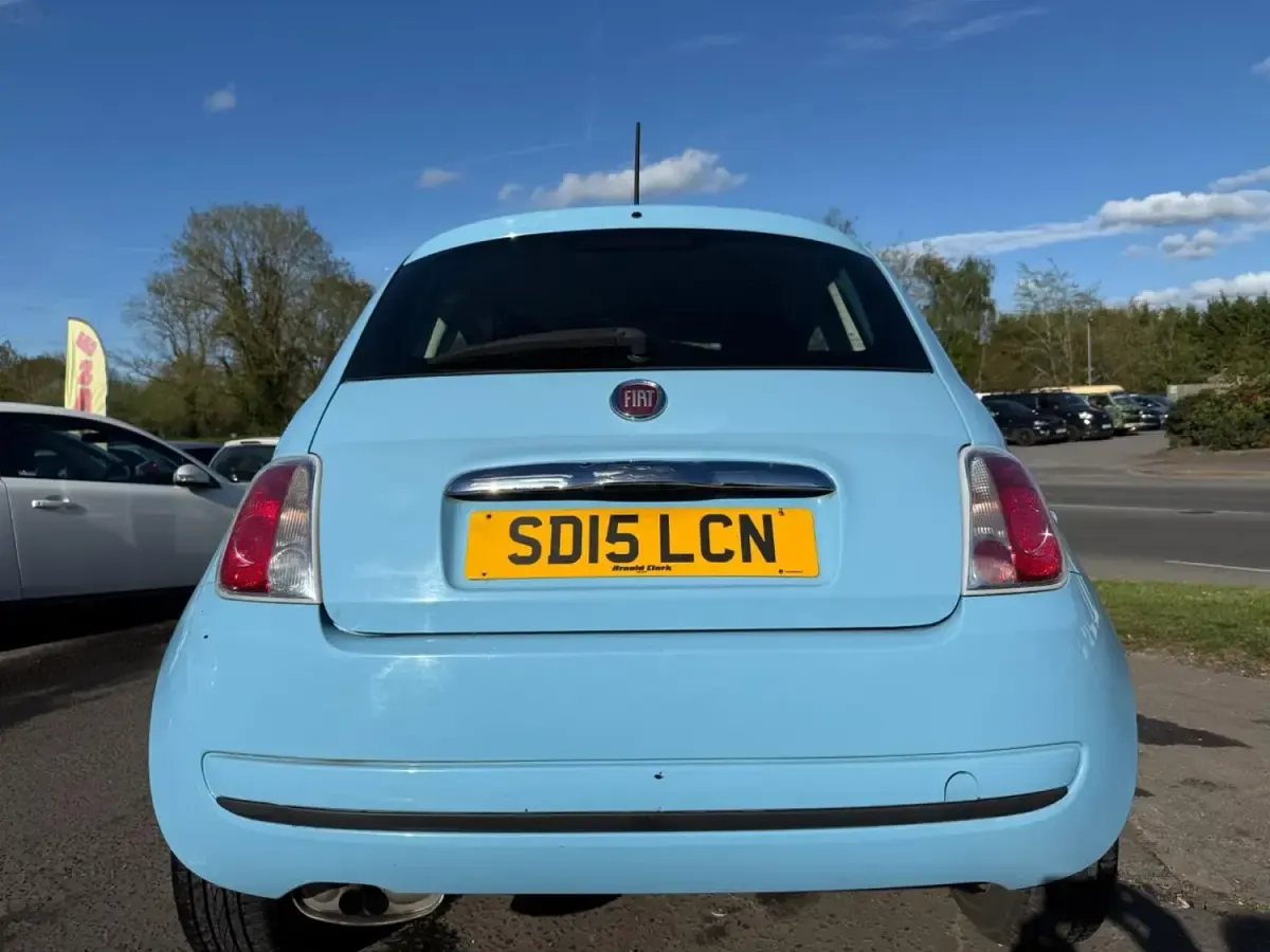 Usado Fiat 500 Pop 69 HP (50 kW) 2015 Azul Citadino