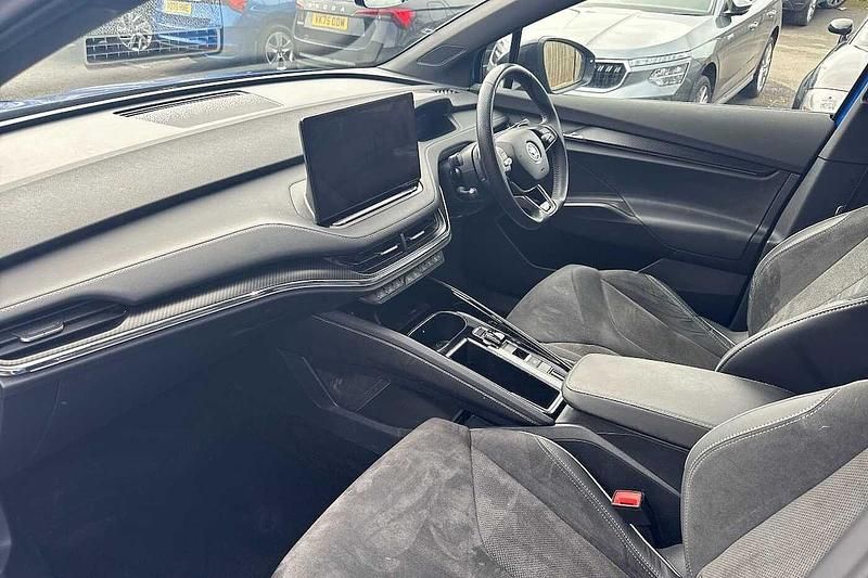 Used Skoda Enyaq iV SportlinePlus 210 kW (286 HP) 2024 Blue SUV