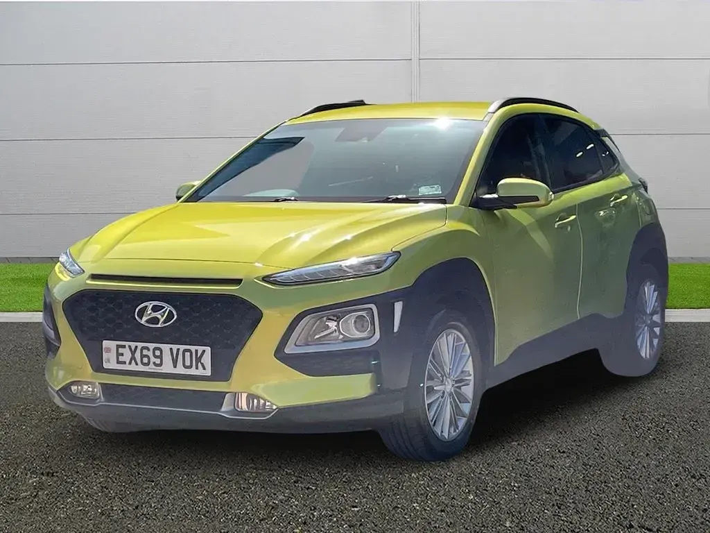 Used Hyundai Kona SE 120 HP (88 kW) 2019 Yellow SUV