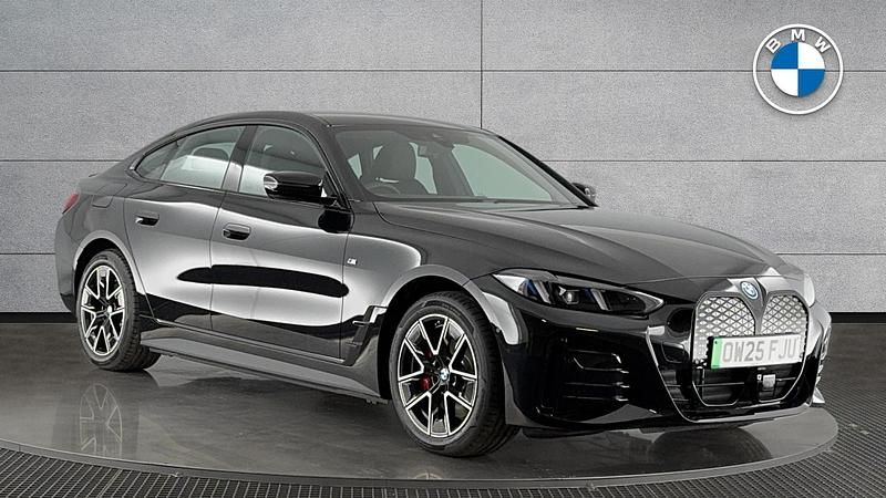 Black Used 2025 BMW i4 M Sport Sedan | £40,450 (Fair price) - Image 1/4
