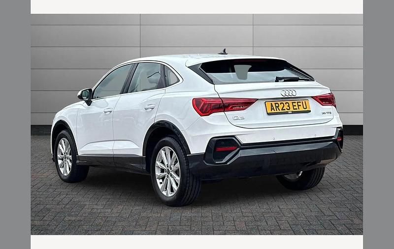 Used Audi Q3 Sport 150 HP (110 kW) 2023 Arkona white SUV