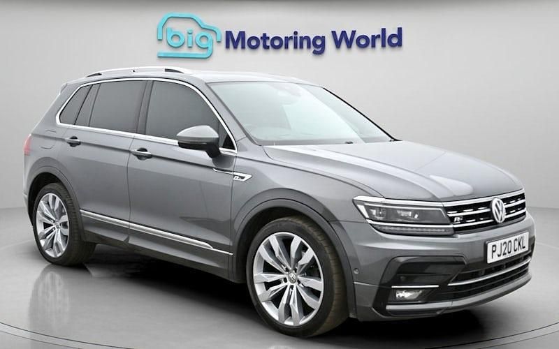 Used VW Tiguan R-line 150 HP (110 kW) 2020 Grey SUV