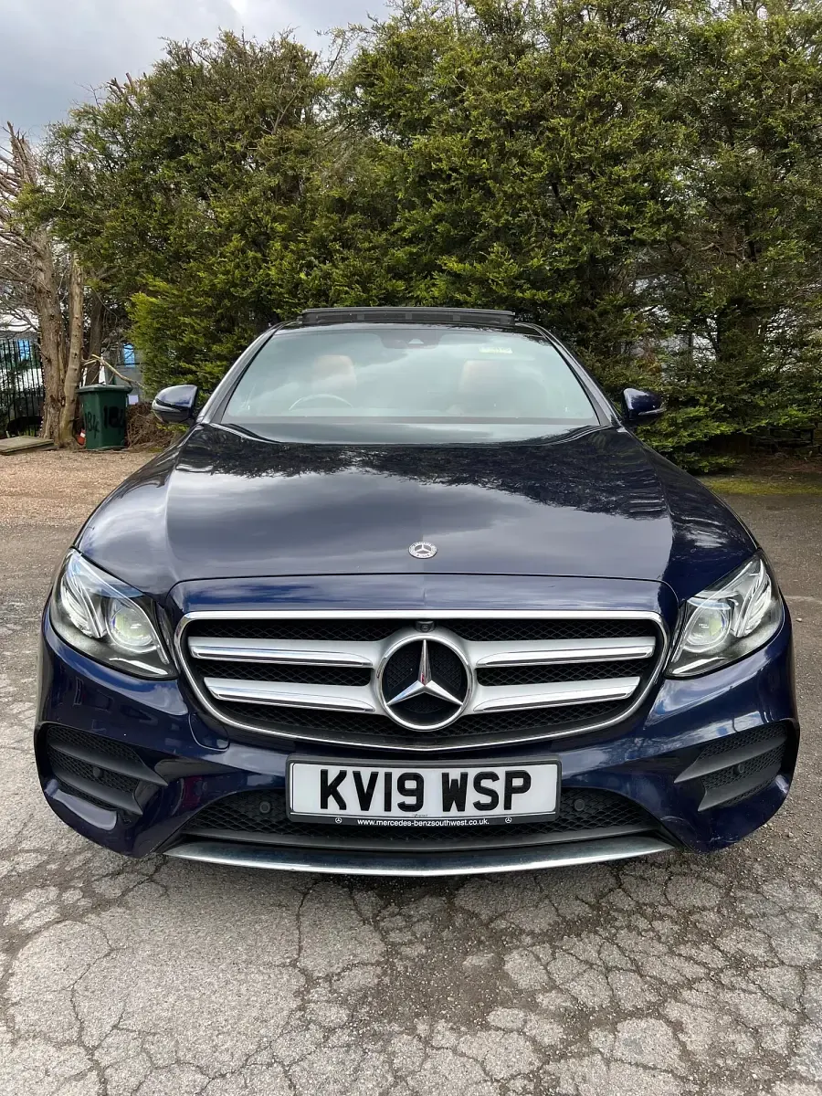 Used Mercedes E300 AMG Line Premium Plus 2019 Blue Sedan