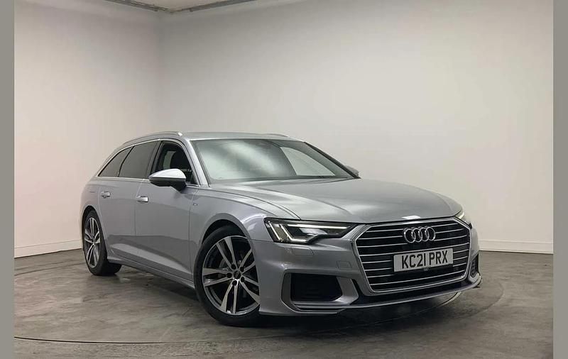 Used Audi A6 S-Line 200 HP (147 kW) 2021 Silver Estate