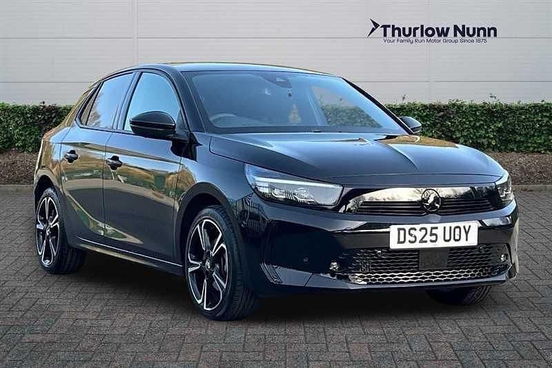 Used Vauxhall Corsa Ultimate 100 HP (73 kW) 2025 Black Hatchback