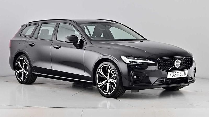 Black Used 2025 Volvo V60 Plus Estate | £34,950 (Fair price) - Image 1/4
