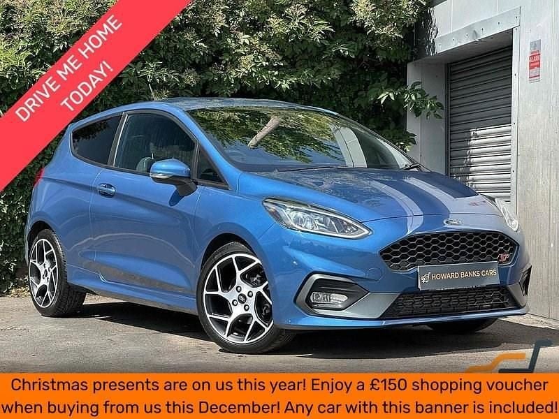 Blue Used 2019 Ford Fiesta ST Hatchback | £8,999 (Super price) - Image 1/4