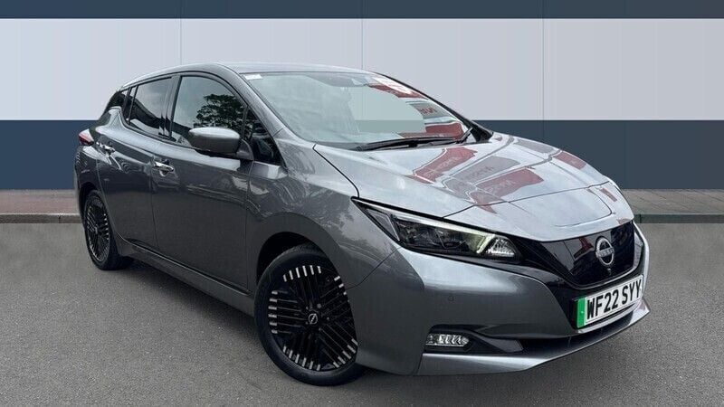 Grey Used 2022 Nissan Leaf Tekna Hatchback | £10,497 (Fair price) - Image 1/4