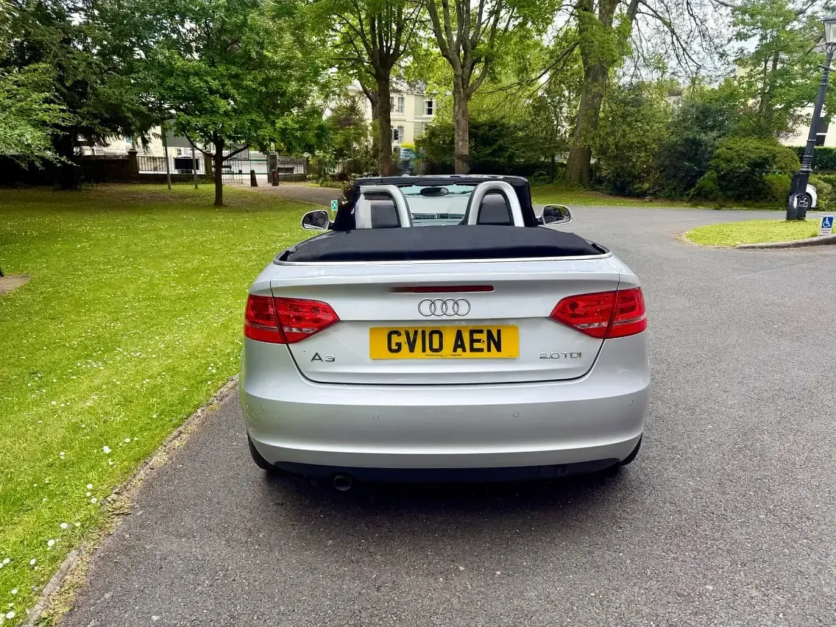 Used Audi A3 Cabriolet Sport 140 HP (102 kW) 2010 Silver Cabriolet