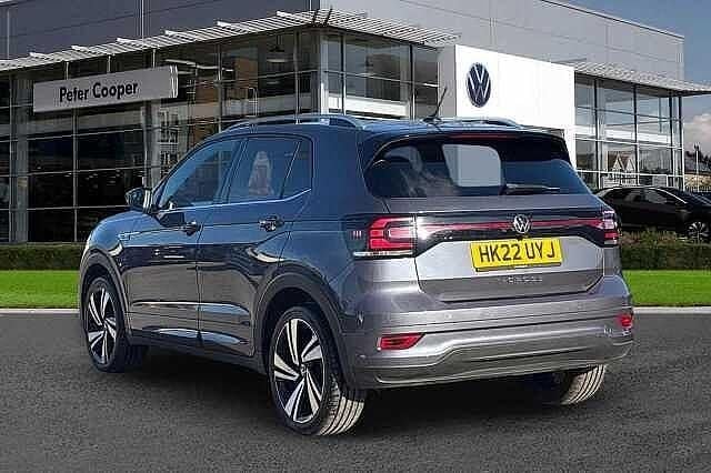Used VW T-Cross R-line 150 HP (110 kW) 2022 Grey SUV