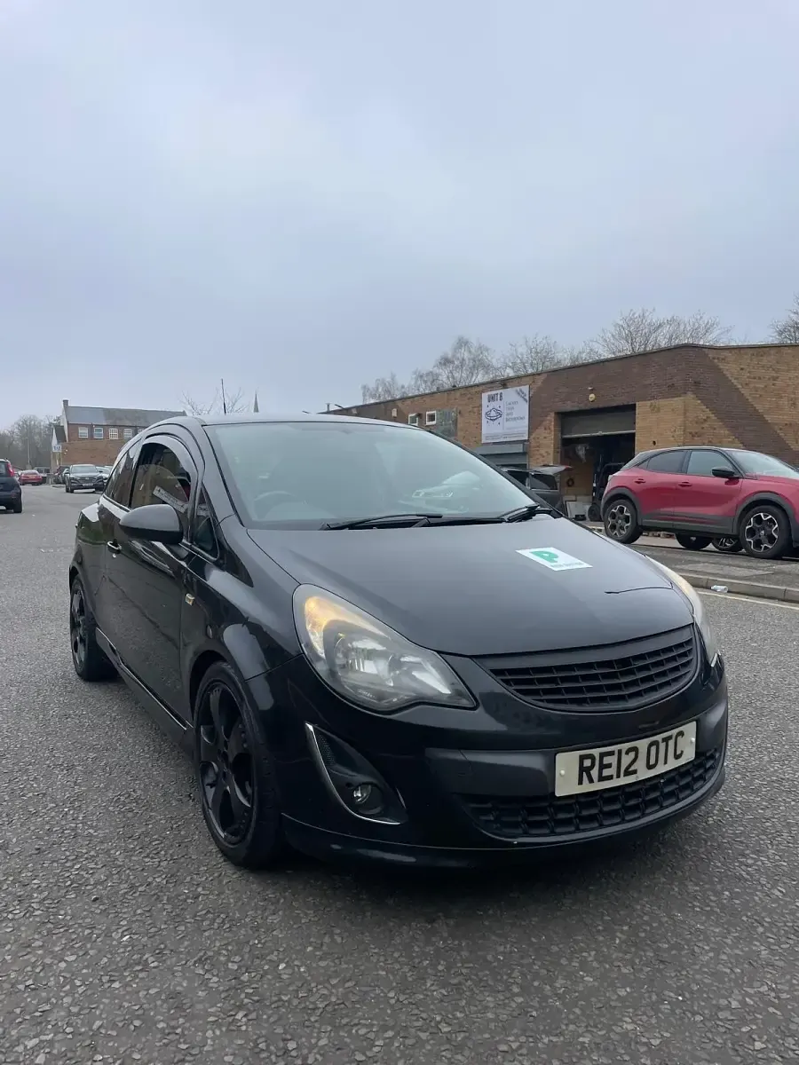 Used Vauxhall Corsa SRi 2012 Black Hatchback